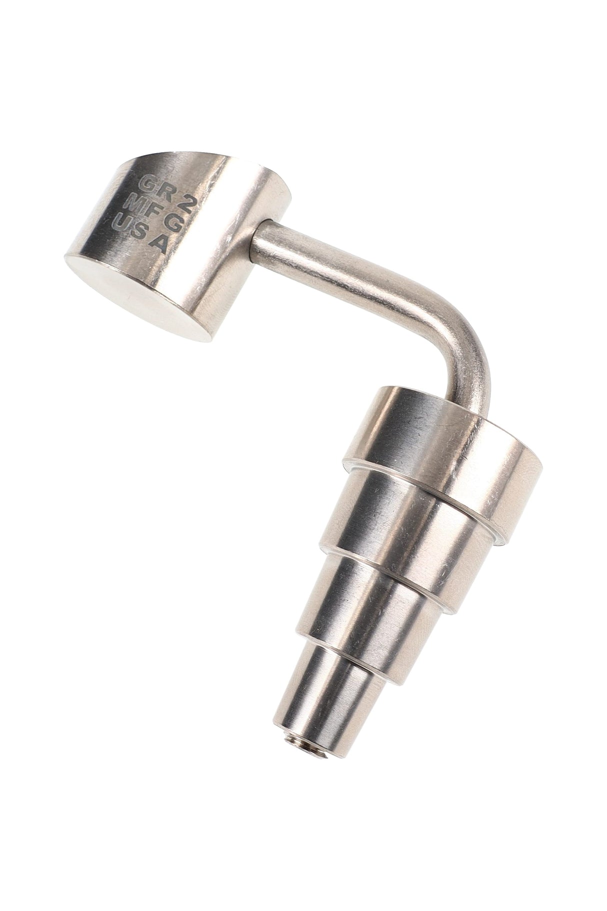 (US Made) GR2 Male/Female Multi Size Domeless Titanium Banger Nail - BS630