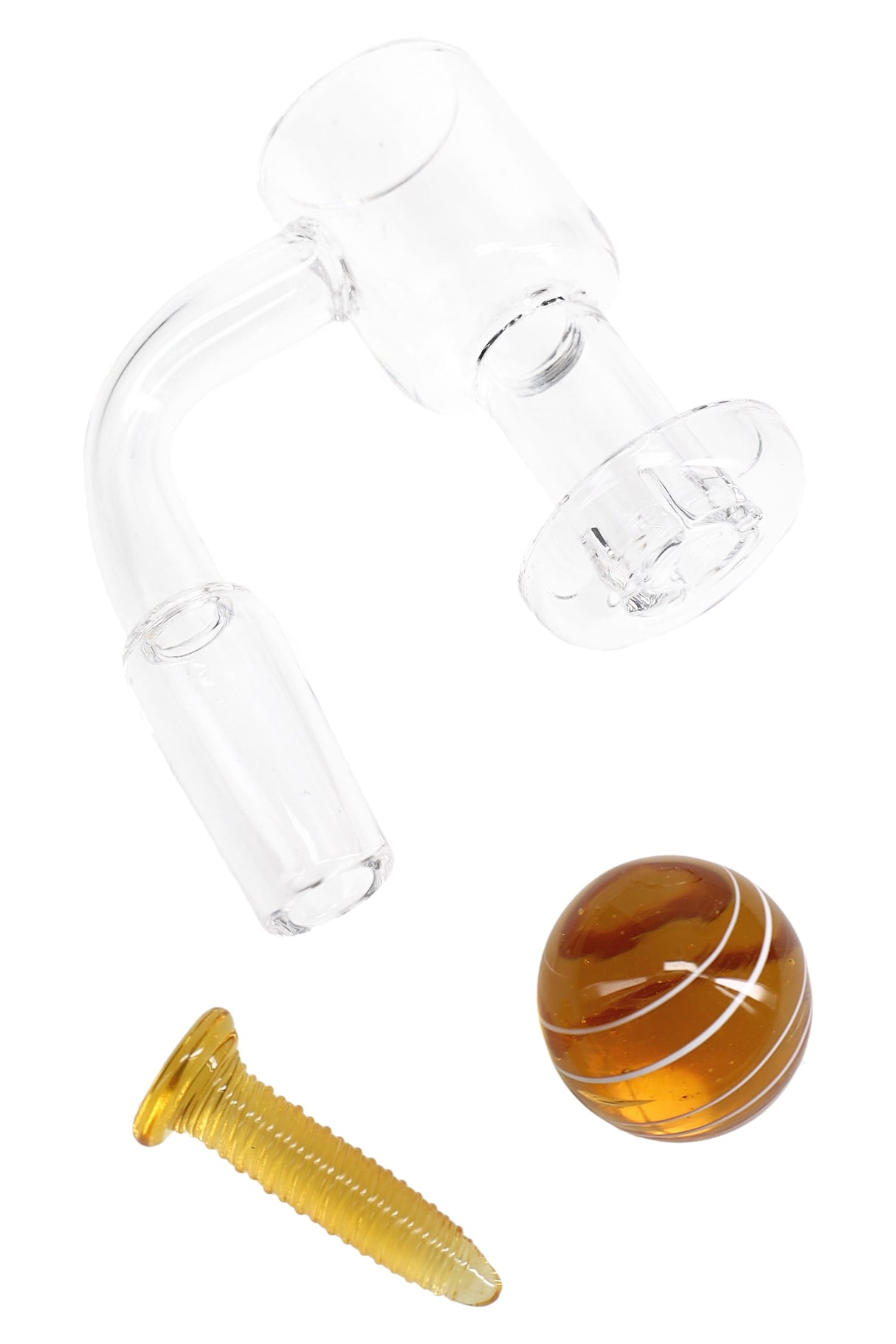 Terp Slurper Domeless Quartz Banger Nail Screw Set (2mm Thickness) - BS727