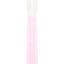ROOR pink reducing downstem with frosted joint and flared rim, 18.8 mm to 14.5 mm glass-on-glass design on white.