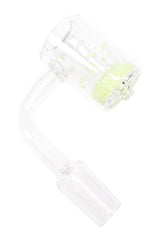 Quartz 14.5 mm Male 90° Thermochromic Banger – Domeless