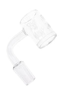 Quartz 14.5 mm Male Flat-Top Banger – Frosted Design