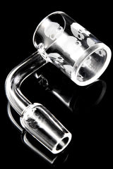 Quartz 14.5 mm Male Flat-Top Banger – Frosted Design