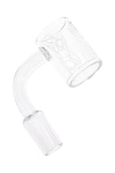 Quartz 14.5 mm Male Flat-Top Banger – Frosted Design