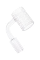 Quartz 14.5 mm Male Flat-Top Banger – Frosted Design