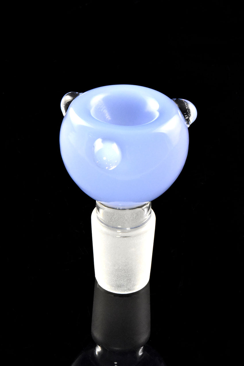 18.8mm Male Colored Glass on Glass Bowl - BS836