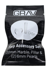 GRAV Terp Accessory Set – Marble, Pillar & Pearls