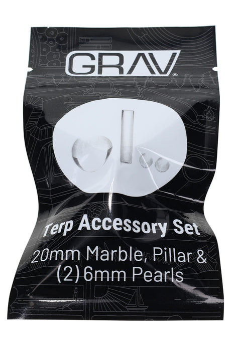 GRAV Terp Accessory Set – Marble, Pillar & Pearls