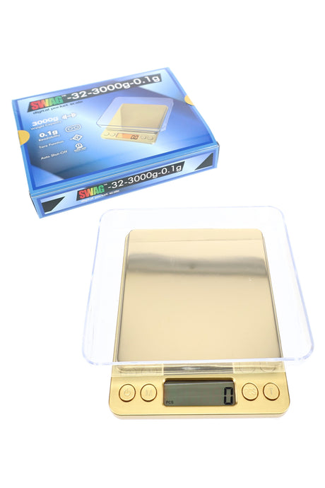 3000g x 0.1g Swag Digital Pocket Scale - DS182