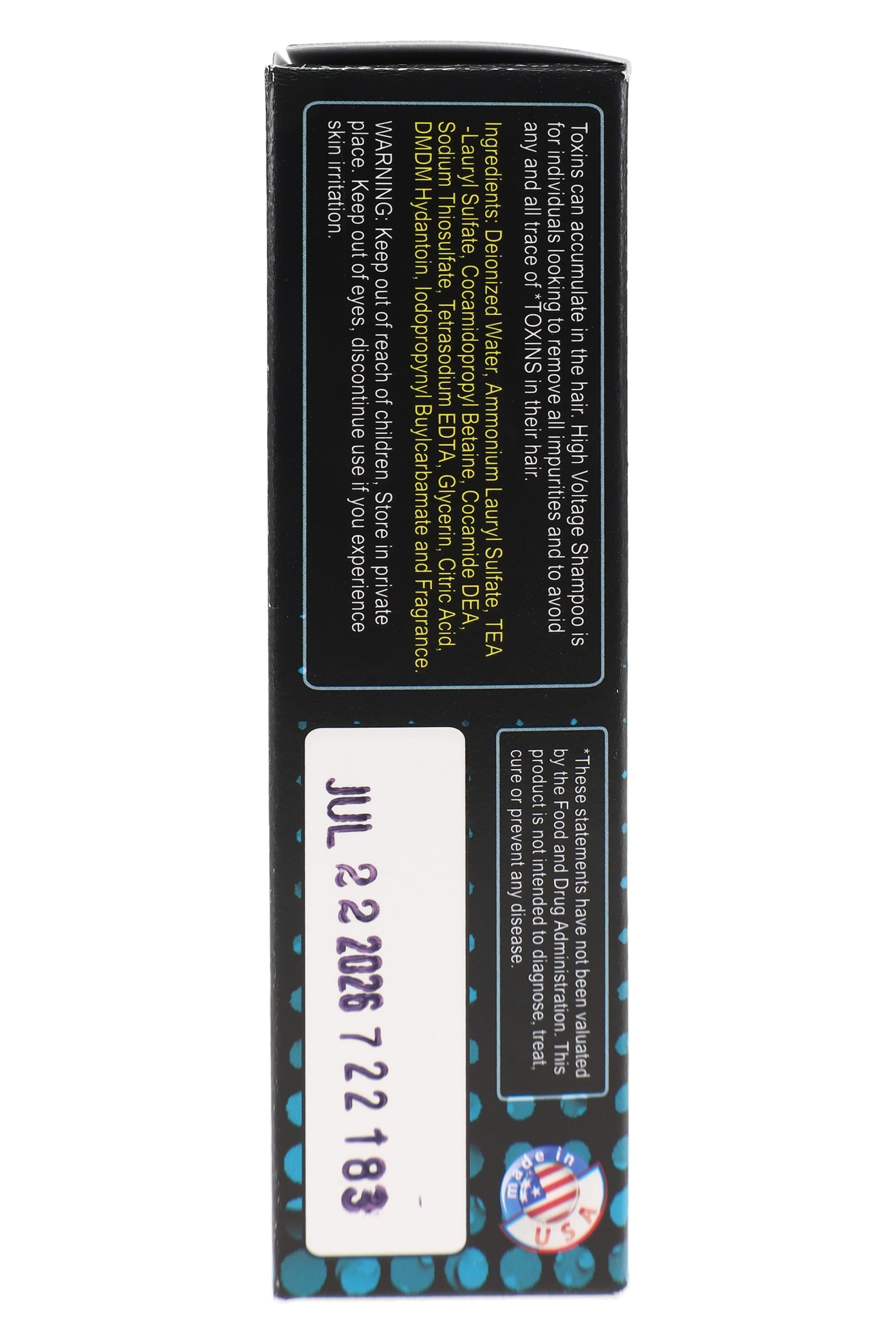 High Voltage Detox Folli-Cleanse Shampoo – 2 oz – Primate Glass