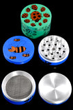 4 Part Colorful Insect Aluminum Grinder - G0461