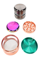 63mm 4 Part Zinc Alloy Grinder - G0524