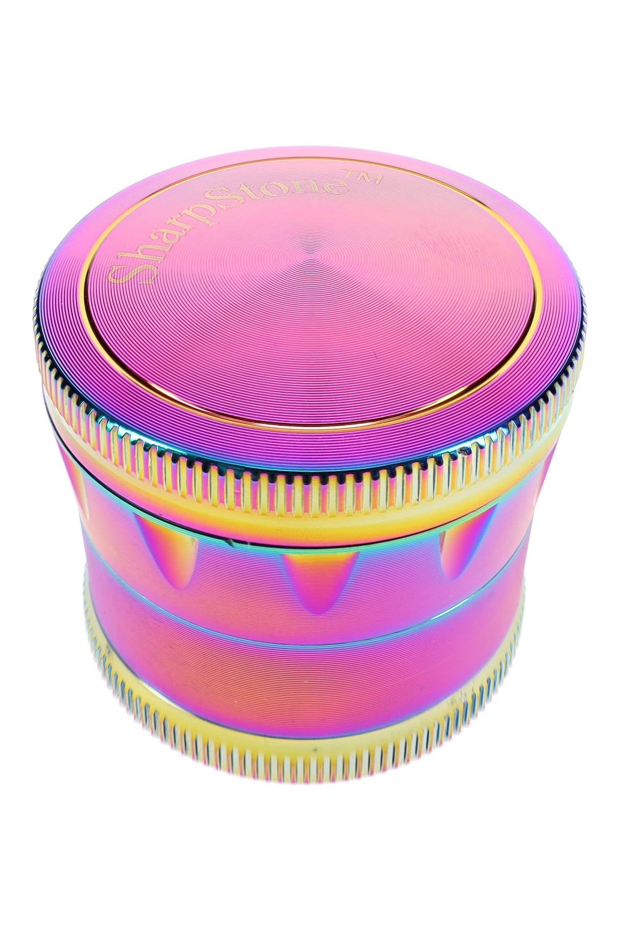 50mm 4 Part Rainbow Zinc Alloy Grinder - G0526