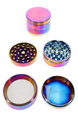 2" 4 Part Rainbow Zinc Alloy Grinder - G0530