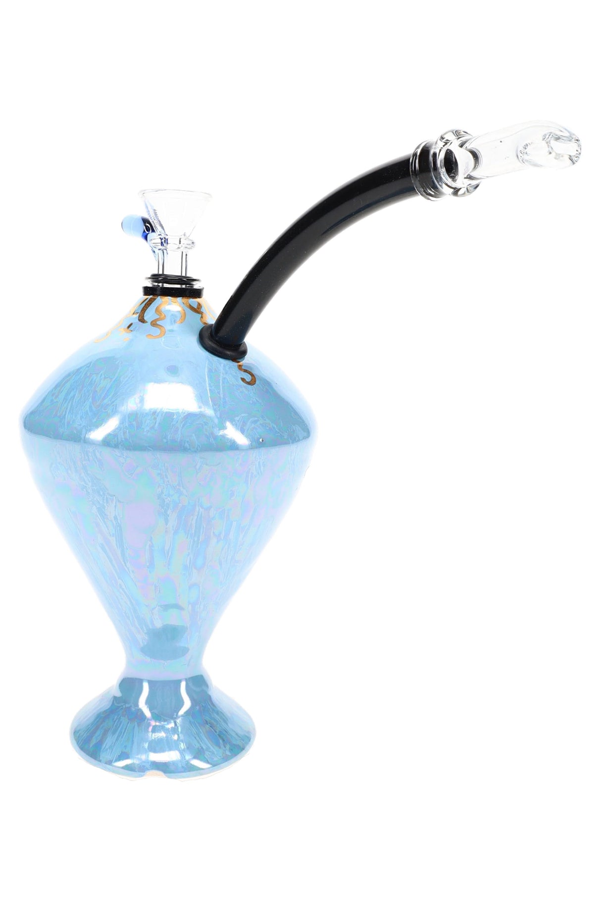 Ancient Creations 6″ Gold-Vein Ceramic Hookette