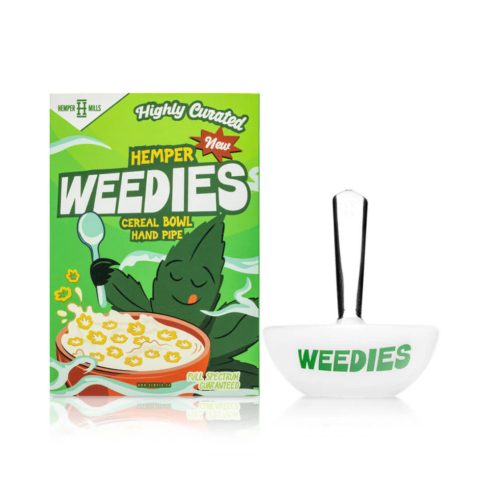 Hemper Weedies Cereal Box XL Glass Bong – WP3518