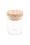Glass Jar – Bamboo Pop-Top Lid – 3 Sizes