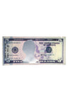 Five-dollar bill 3.5 g mylar bag with currency print and silver silhouette window; select this single-design 50-pack.