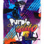 Purple Gelato 3.5 g mylar bag with neon splatter art and bold script; vibrant ⅛ oz storage pouch for small contents.