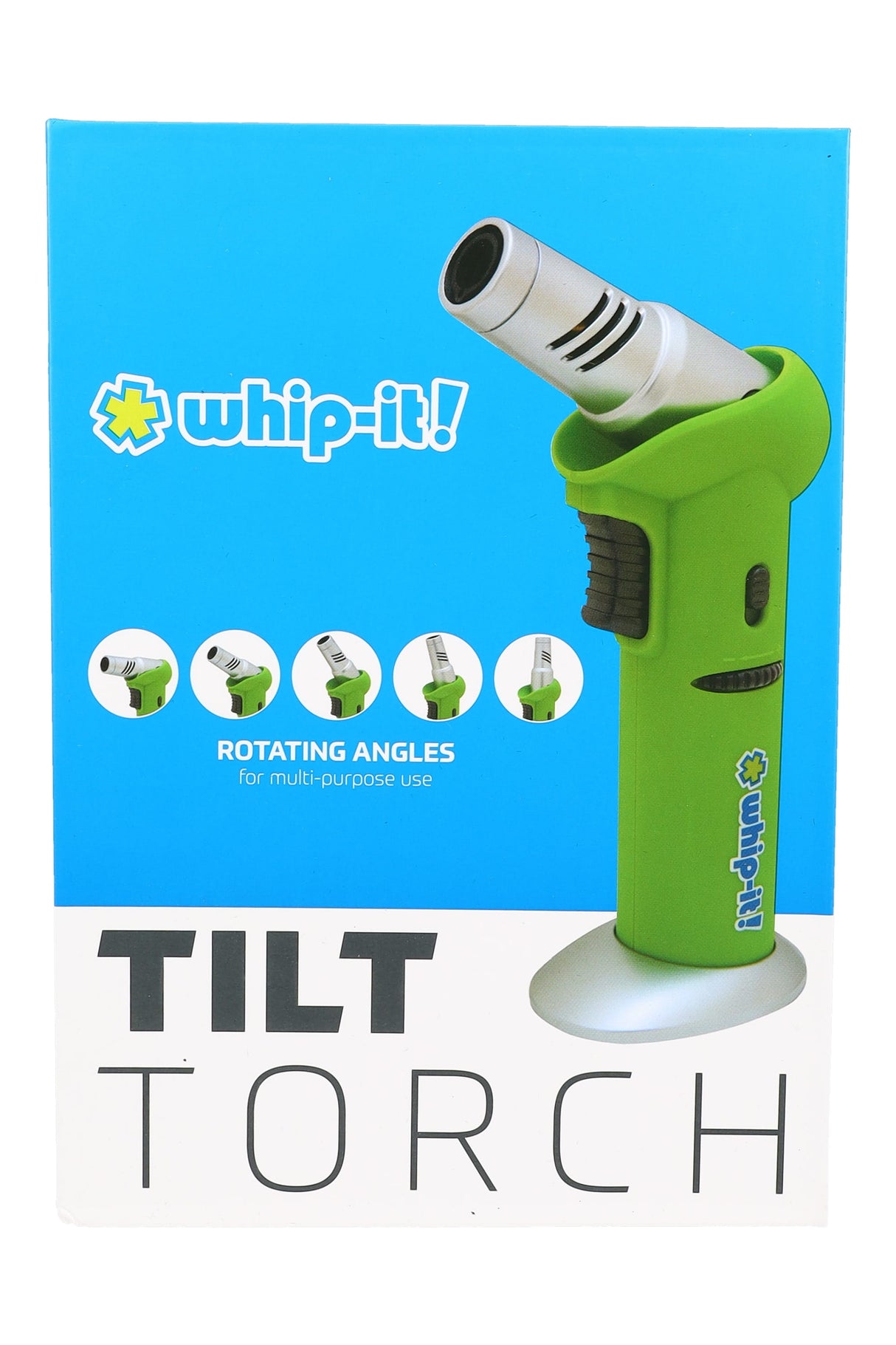 Whip-It Tilt Torch Lighter – 5-Angle Nozzle