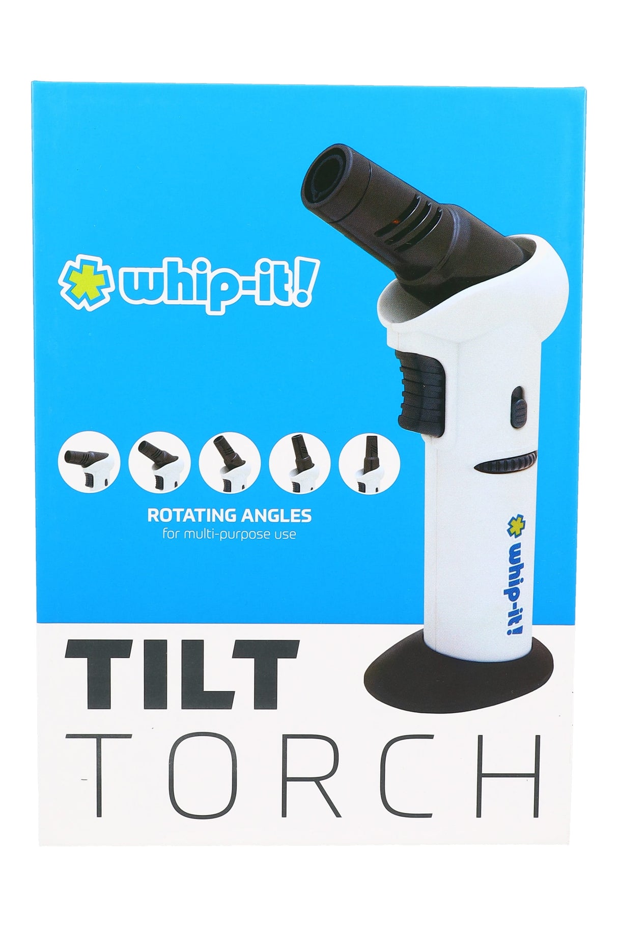 Whip-It Tilt Torch Lighter – 5-Angle Nozzle
