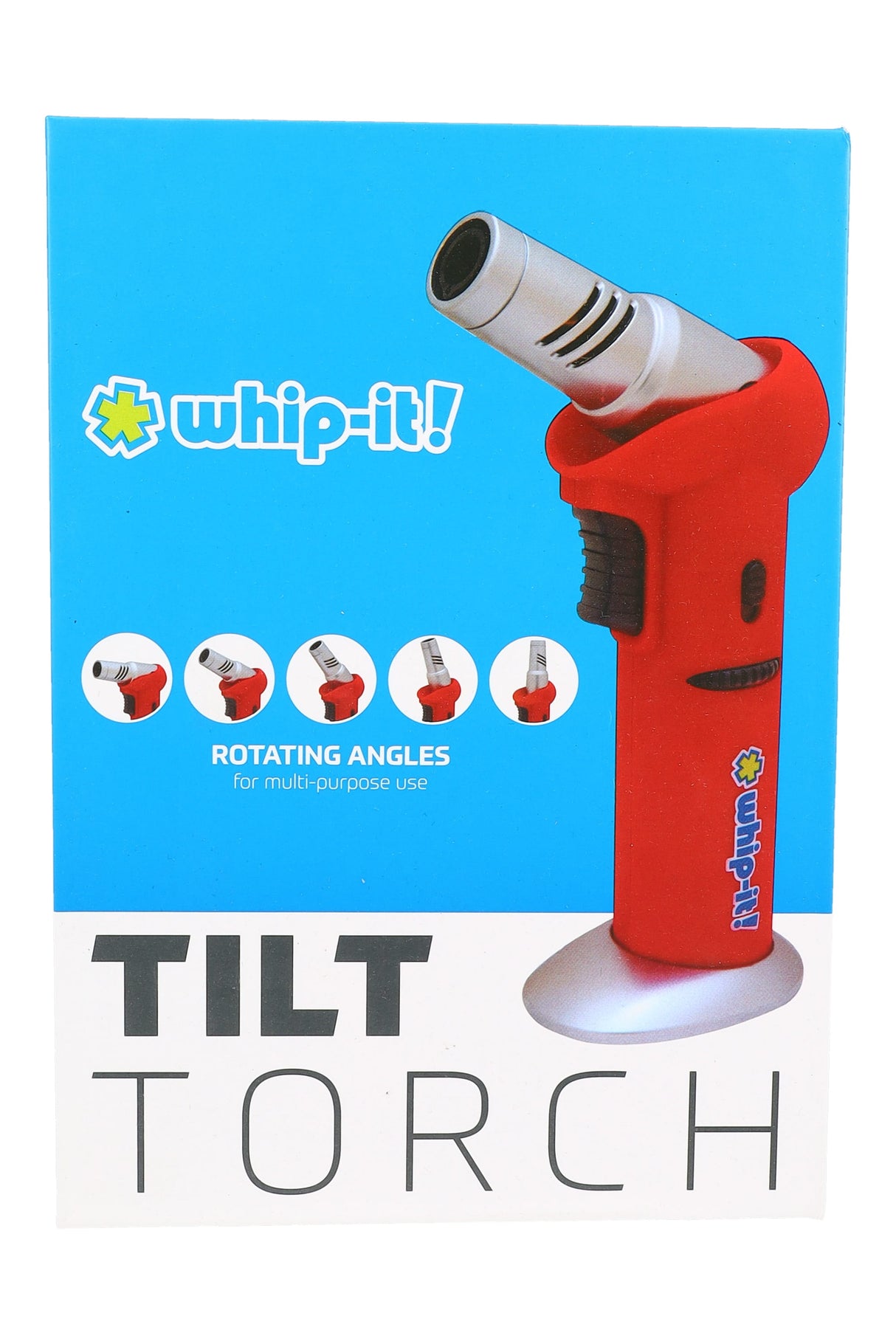 Whip-It Tilt Torch Lighter – 5-Angle Nozzle