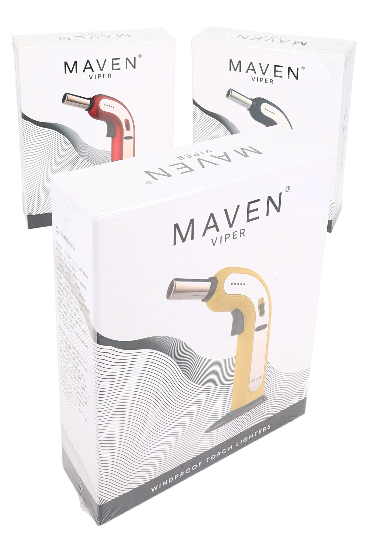 (Assorted Colors) Maven Viper Torch Lighter – 8″
