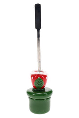 US-Made Piranha-Plant Glass Dabber – 5″