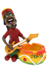 Rasta Resin Ashtray – 4″