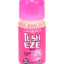 Tush Eze strawberry-scented water-based personal lubricant, 6-oz bottle with pink cap and label, clear formula product photo.