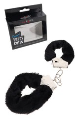Playful Furry Cuffs – Metal with Keys – Assorted Colors