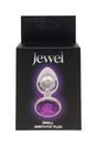Jewel Small Plug retail package showing metal plug with faceted gem base and “small” sizing callout