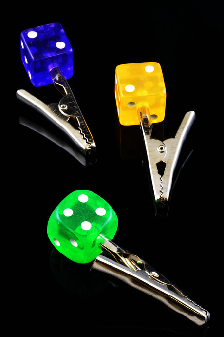 Dice Alligator Clip - M0202