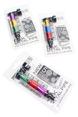 Multicolor Metal Pipe Gift Set with Screens - MP265