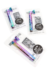 Rainbow Metallic Decal Glass/Metal Pipe Gift Set with Screens - MP268