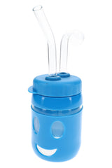 US-Made Colorful Smiley Face Oil Burner Rig – Assorted Colors