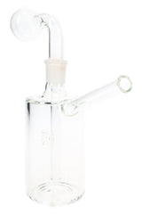 (US Made) 5.5" Thick Clear Glass-on-Glass Oil Burner Rig – OIL144
