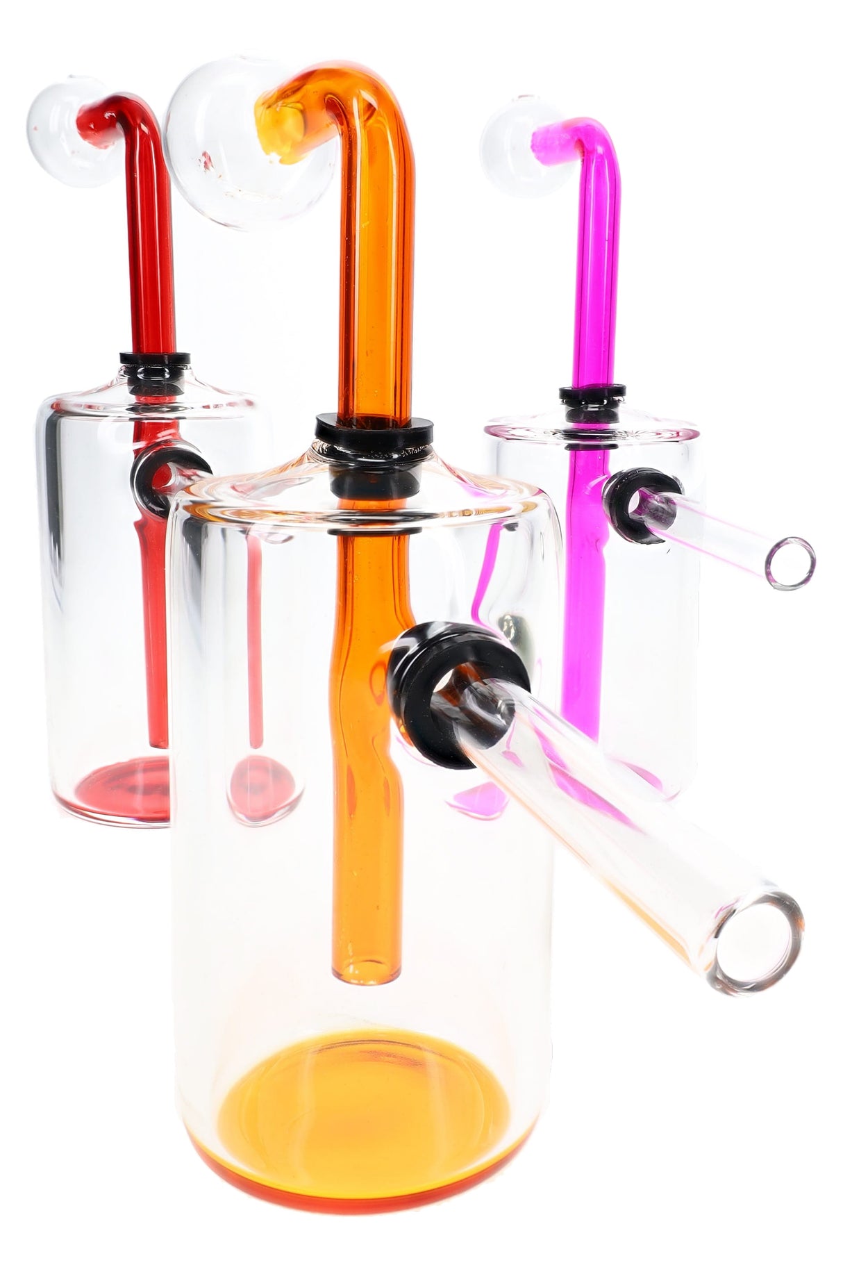 (US Made) 4.5" Colorful Glass Oil Burner Rig – OIL179