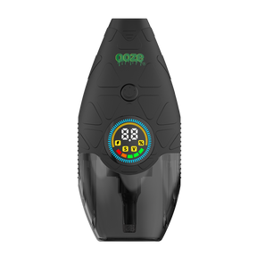 Black Ooze Hover concentrate vaporizer with digital display and translucent protective lower cover