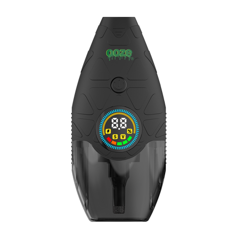 Black Ooze Hover concentrate vaporizer with digital display and translucent protective lower cover