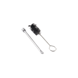 Ooze Pinch cleaning brush and metal stirring tool for maintaining the dry herb vaporizer chamber