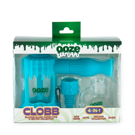Ooze Clobb Silicone / Glass 4-in-1 Hybrid Water Pipe - WP3540
