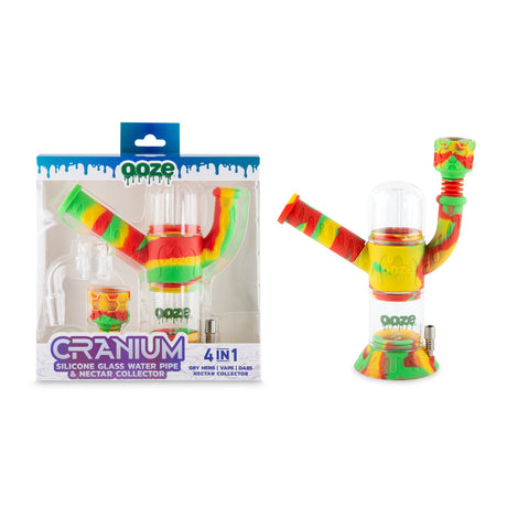 Ooze Cranium Silicone / Glass 4-in-1 Hybrid Water Pipe - WP3541