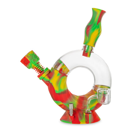 Ooze Ozone Silicone / Glass 4-in-1 Hybrid Water Pipe - WP3542