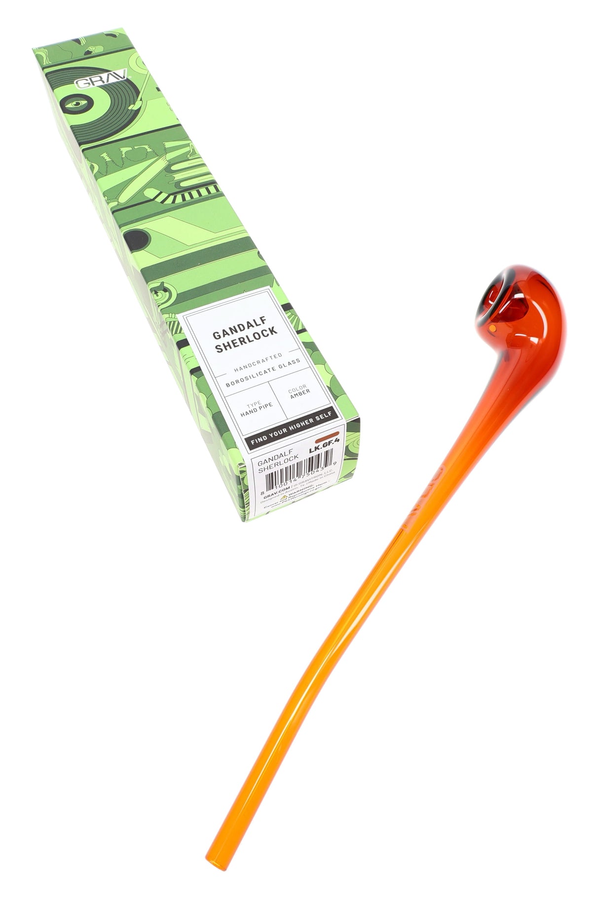 GRAV 10″ Gandalf Sherlock Pipe