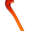 Amber GRAV Gandalfini sherlock with long stem and carb on bowl, durable borosilicate 6-inch dry herb pipe
