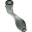 Smoke gray GRAV Classic Sherlock glass pipe perspective view with big capacity bowl and polished surface