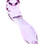 Light-purple GRAV Mini Classic Sherlock, 4″ glass sherlock hand pipe with deep bowl, side carb, and flared mouth opening