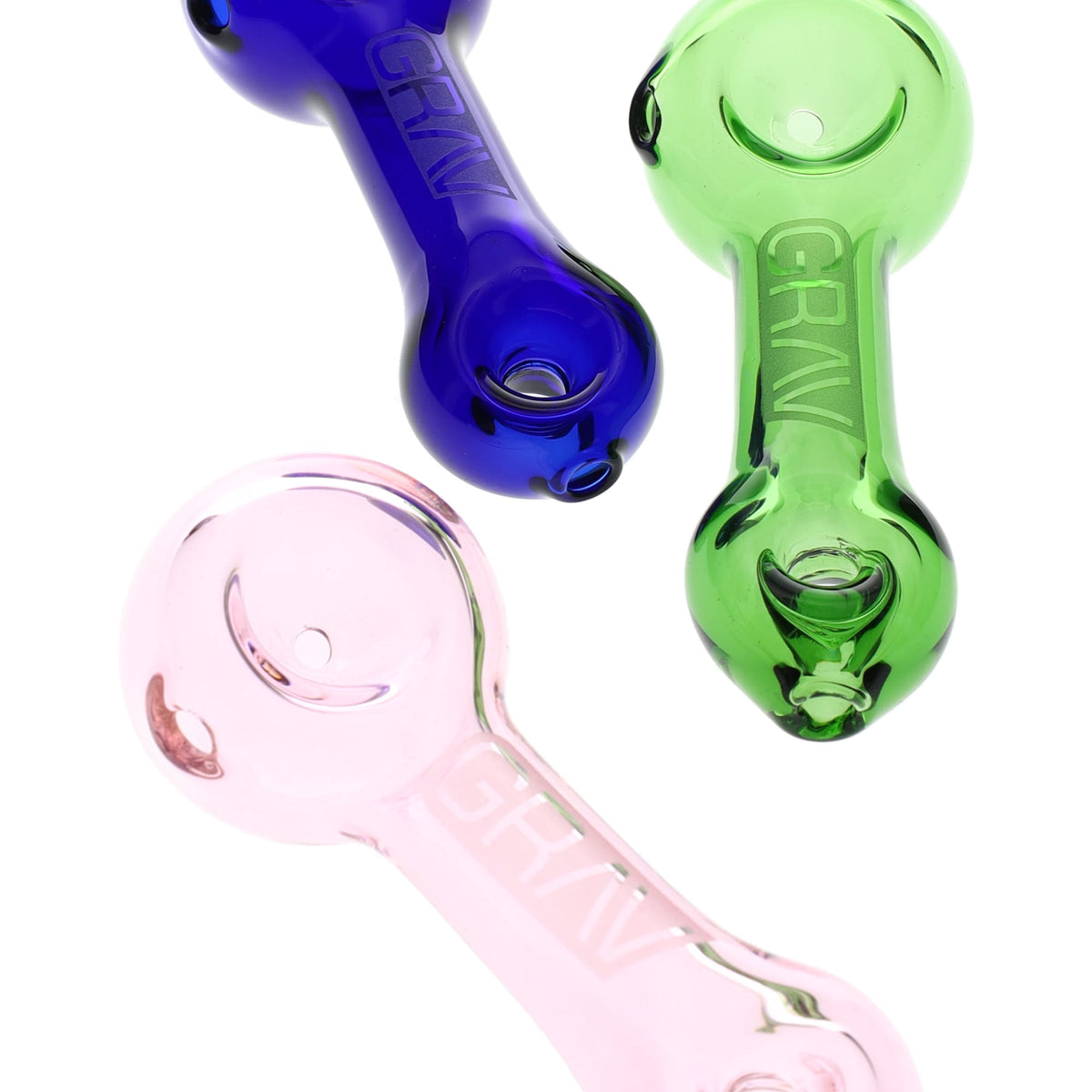GRAV Mini Spoon Hand Pipe – Assorted Colors – Primate Glass
