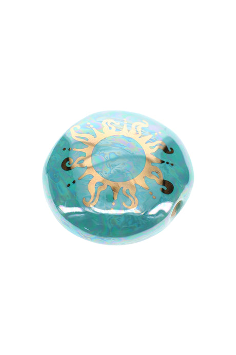 Ancient Creations Ceramics Round Ceramic Smoke Stone – 2″ – US-Made