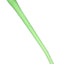 Bright green GRAV Sandblasted Gandalf glass hand pipe, elongated stem and frosted surface shown full length.